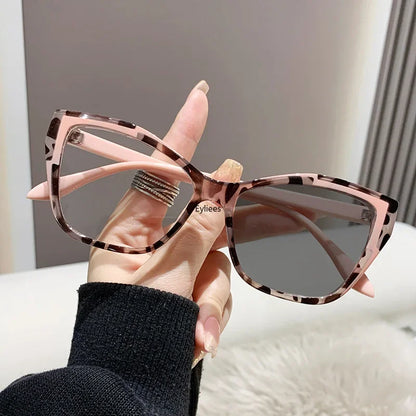 Smart Color Changing  Cat Eye Glasses