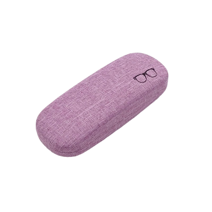 Linen Glasses Hard Eyewear Case