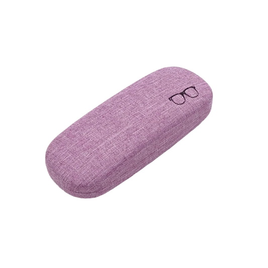 Linen Glasses Hard Eyewear Case
