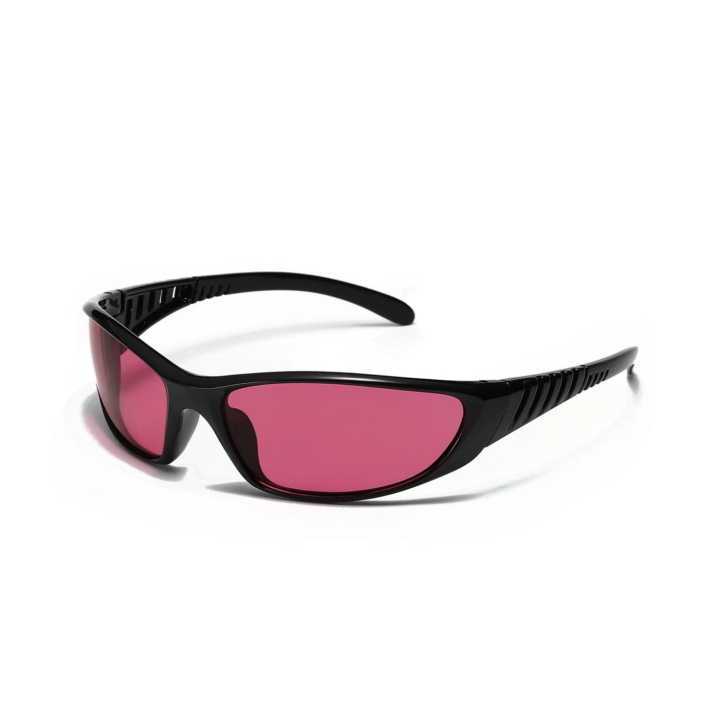 Y2K Silver Sunglasses – Futuristic Hollow Out Trend