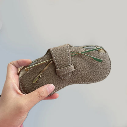 Leather Soft Glasses Case