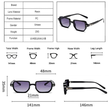 Candy Party Rectangle Sunglasses
