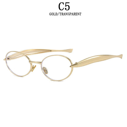 Lunette Oval Luxury Vintage Women's Glasses