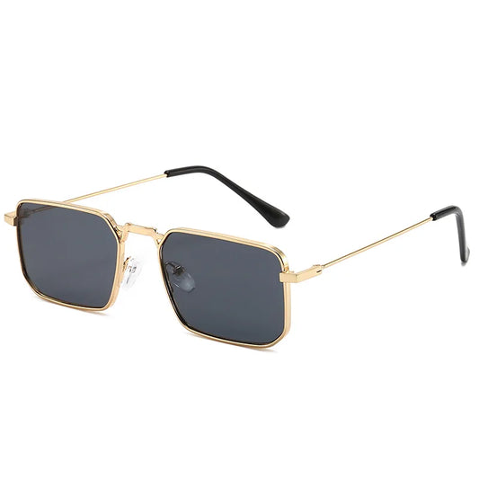 Sleek Rectangle Vintage Sunglasses