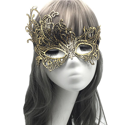 Halloween Masquerade Half Face Luxury Mask