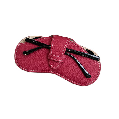 Leather Soft Glasses Case