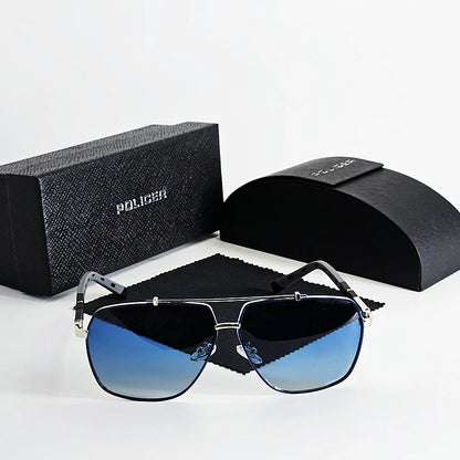 Luxury Polarized Pilot Sunglasses Classic Eyewear 6321