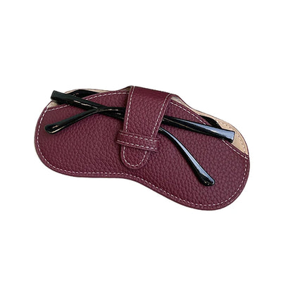 Leather Soft Glasses Case