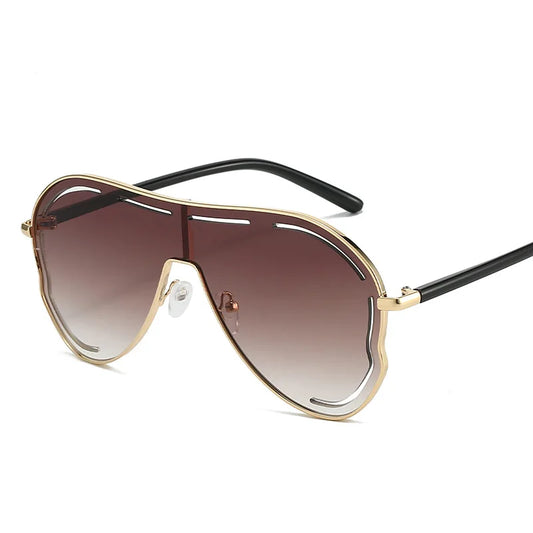 Oversized Grand Shield Sunglasses