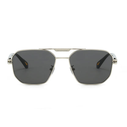 Vintage Classic Double Bridge Gradient Sunglasses