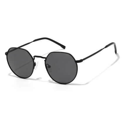 Retro Polarized Metal Sunglasses – UV400