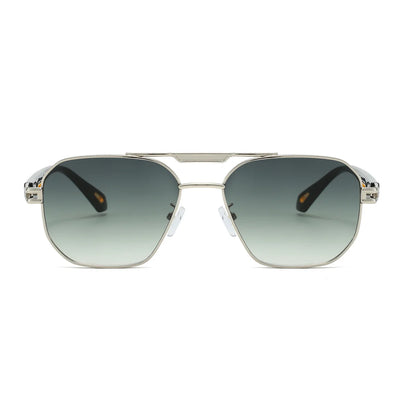 Vintage Classic Double Bridge Gradient Sunglasses